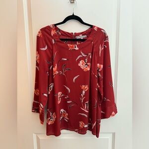 XL stitch fix blouse- The Serein Jinnie Zipper Detail Blouse